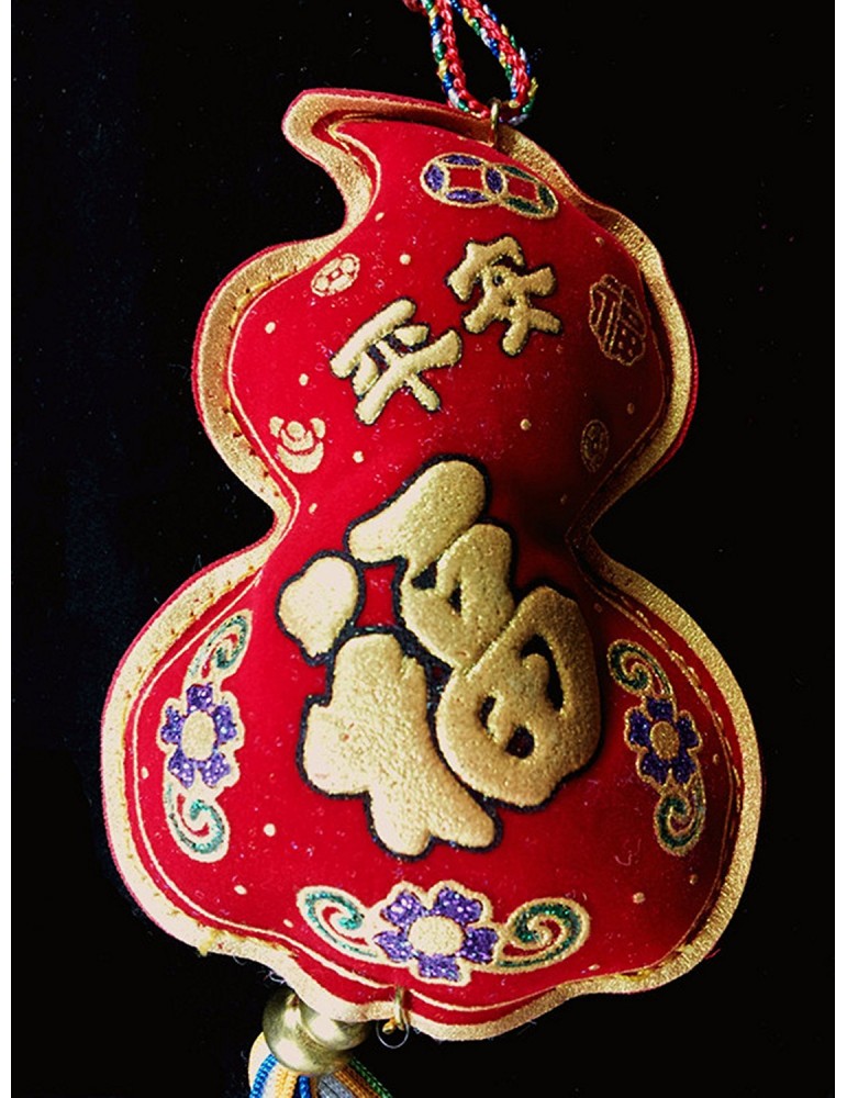 Feng Shui Wu Lou / Hu Lu / Gourd Lucky Charm Hanging-anti Negative Energy Feng Shui Wu Lou / Hu Lu / Gourd Lucky Charm Hanging-anti Negative Energy