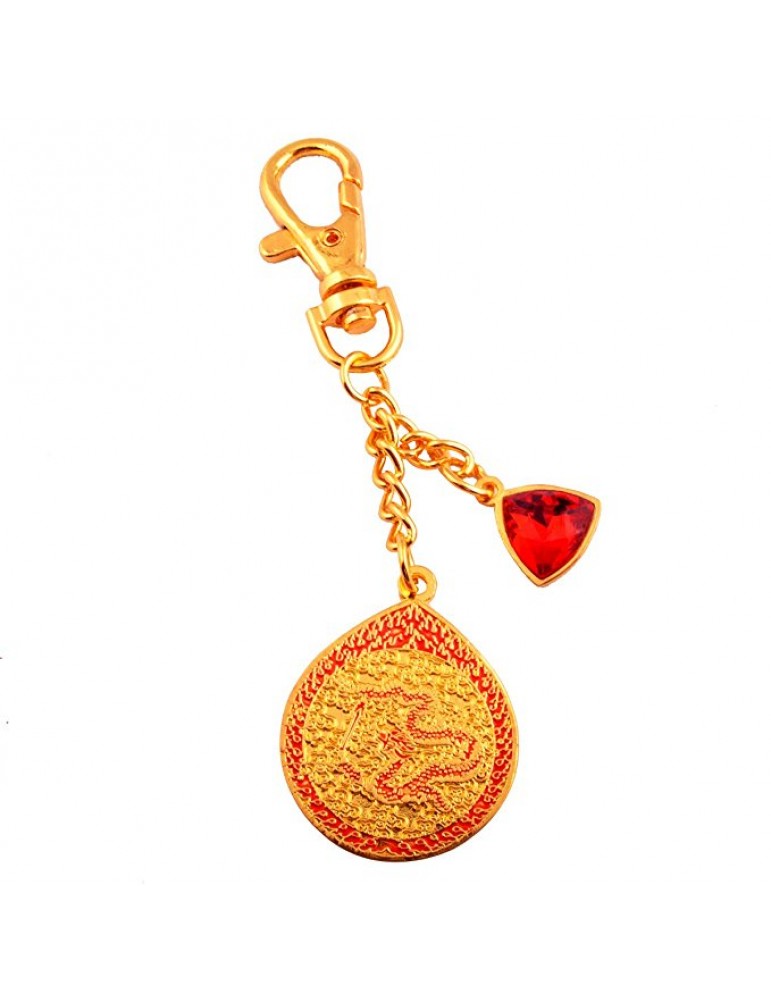 Feng Shui Red Dragon with Redfeng Shui Red Dragon with Red Jewel Keychain or hanging Feng Shui Red Dragon with Redfeng Shui Red Dragon with Red Jewel Keychain or hanging