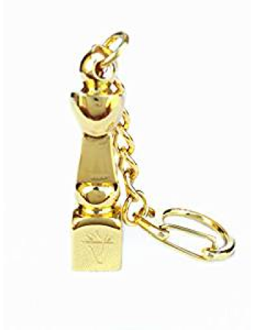 Feng Shui 5 Elements Pagoda Key Chain for Protection 